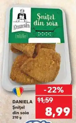 Kaufland DANIELA Şniţel din soia 210 g Ofertă
