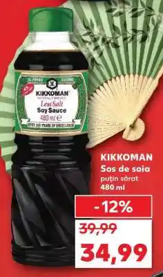 Kaufland KIKKOMAN Sos de soia Ofertă