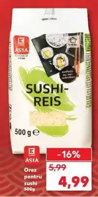 Kaufland Orez pentru sushi 500g Ofertă