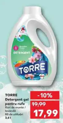 Kaufland TORRE Detergent gel pentru rufe Ofertă