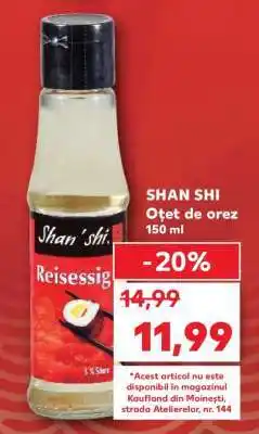 Kaufland SHAN SHI Oțet de orez Ofertă