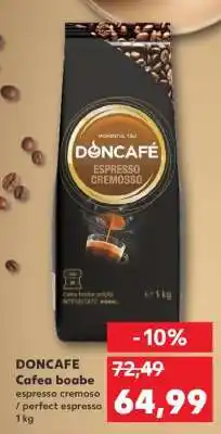 Kaufland DONCAFE Cafea boabe Ofertă