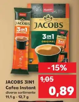 Kaufland JACOBS 3IN1 Cafea Instant Ofertă