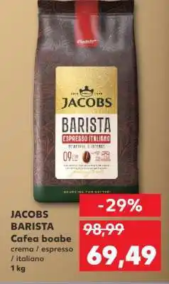 Kaufland JACOBS BARISTA Ofertă
