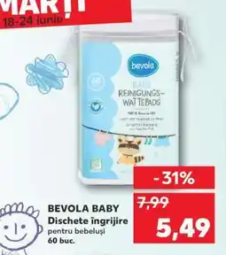 Kaufland BEVOLA BABY Dischete îngrijire pentru bebeluși Ofertă
