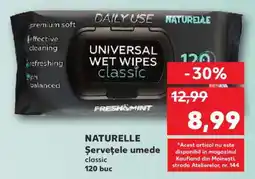 Kaufland NATURELLE Șervețele umede Ofertă