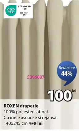 JYSK Roxen draperie Ofertă