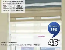 JYSK Femris jaluzea duo Ofertă