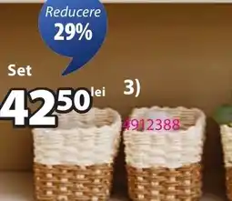 JYSK Rasmussen set de coşuleţe Ofertă