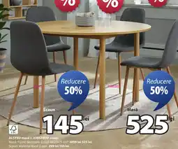 JYSK Alsted masă + jonstrup scaun Ofertă