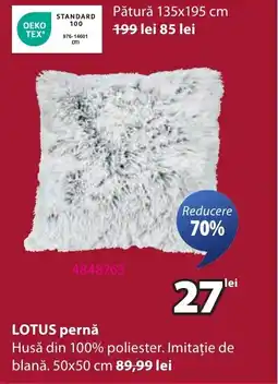 JYSK Lotus pernǎ Ofertă