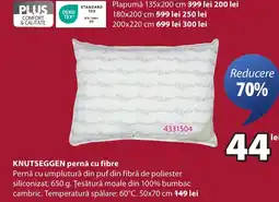 JYSK Knutseggen pernă cu fibre Ofertă