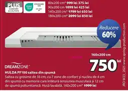 JYSK Hulda pf100 saltea din spumă Ofertă