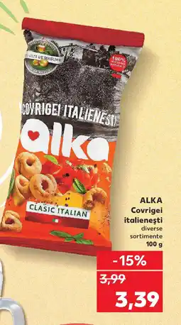 Kaufland ALKA Covrigei italieneşti Ofertă
