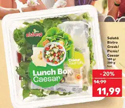 Kaufland Salată Bistro Greek/ Picnic/ Caesar Ofertă