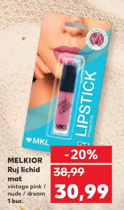 Kaufland MELKIOR Ruj lichid mat Ofertă