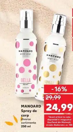 Kaufland MANOARD Spray de corp Ofertă