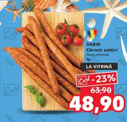 Kaufland SABIN Cârnaţi subţiri Ofertă