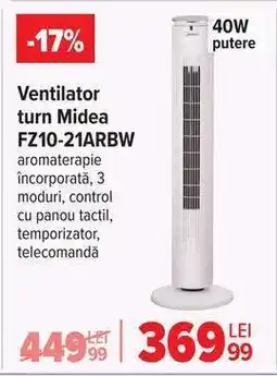 Carrefour Ventilator turn Midea FZ10-21ARBW Ofertă