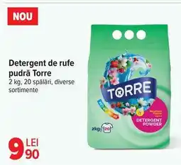 Carrefour Detergent de rufe pudră Torre Ofertă