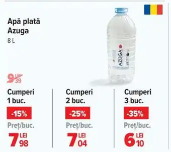 Carrefour Apă plată Azuga Ofertă