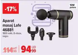 Carrefour Aparat masaj Lafe 46881 Ofertă