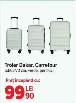 Carrefour Troler Dakar, Carrefour Ofertă