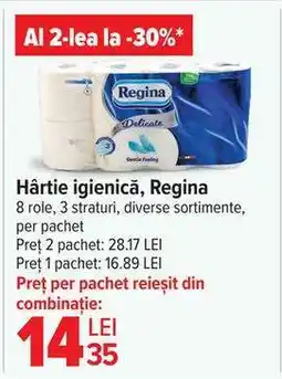 Carrefour Hârtie igienică, Regina Ofertă