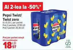 Carrefour Pepsi Twist/Twist zero Ofertă
