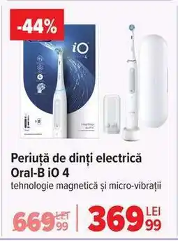 Carrefour Periuță de dinți electrică Oral-B iO 4 Ofertă