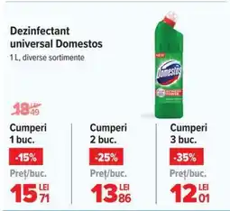 Carrefour Dezinfectant universal Domestos Ofertă