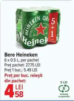 Carrefour Bere Heineken Ofertă