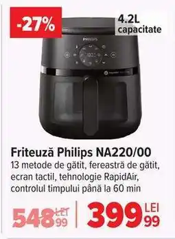 Carrefour Friteuză Philips NA220/00 Ofertă