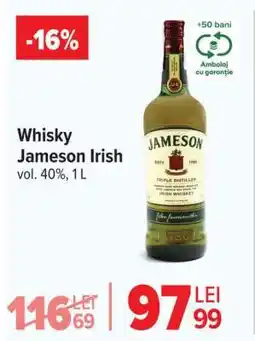 Carrefour Whisky Jameson Irish Ofertă