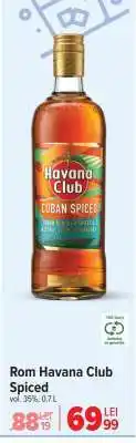 Carrefour Rom Havana Club Spiced Ofertă