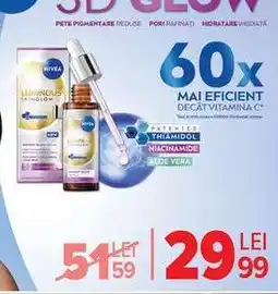 Carrefour Nivea Luminous SkinGlow Ofertă