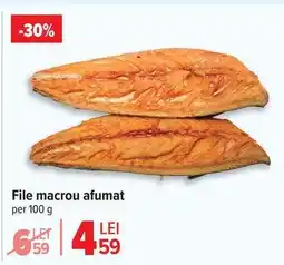 Carrefour File macrou afumat Ofertă