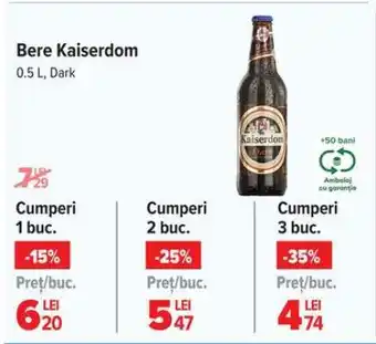 Carrefour Bere Kaiserdom Ofertă