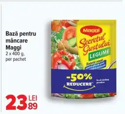 Carrefour Bază pentru mâncare Maggi Ofertă