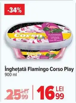 Carrefour Înghețată Flamingo Corso Play Ofertă