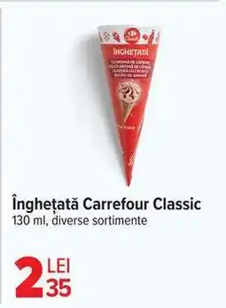 Carrefour Înghețată Carrefour Classic Ofertă