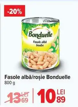Carrefour Fasole albă/roșie Bonduelle Ofertă