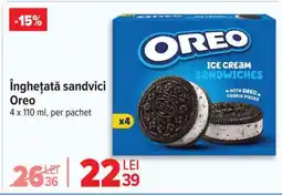 Carrefour Înghețată sandvici Oreo Ofertă