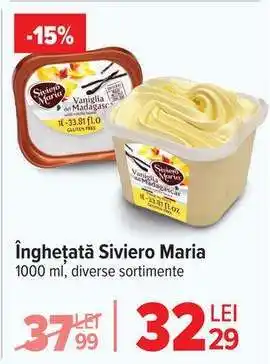 Carrefour Înghețată Siviero Maria Ofertă