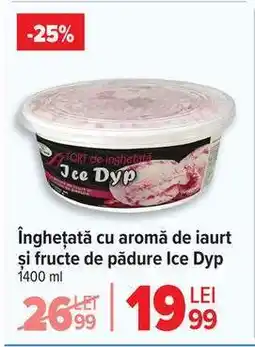 Carrefour Înghețată cu aromă de iaurt și fructe de pădure Ice Dyp Ofertă