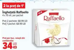 Carrefour Înghețată Raffaello Ofertă