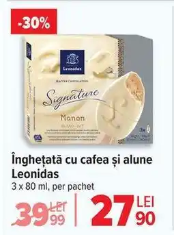 Carrefour Înghețată cu cafea și alune Leonidas Ofertă