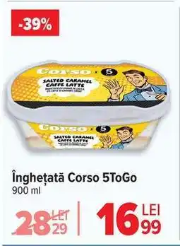 Carrefour Înghețată Corso 5ToGo Ofertă