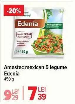 Carrefour Amestec mexican 5 legume EDENIA Ofertă