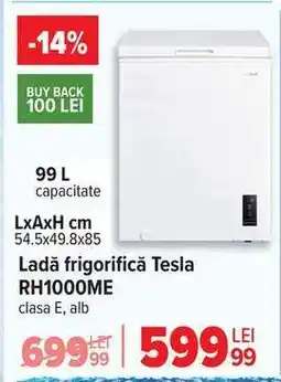 Carrefour Ladă frigorifică Tesla RH1000ME Ofertă